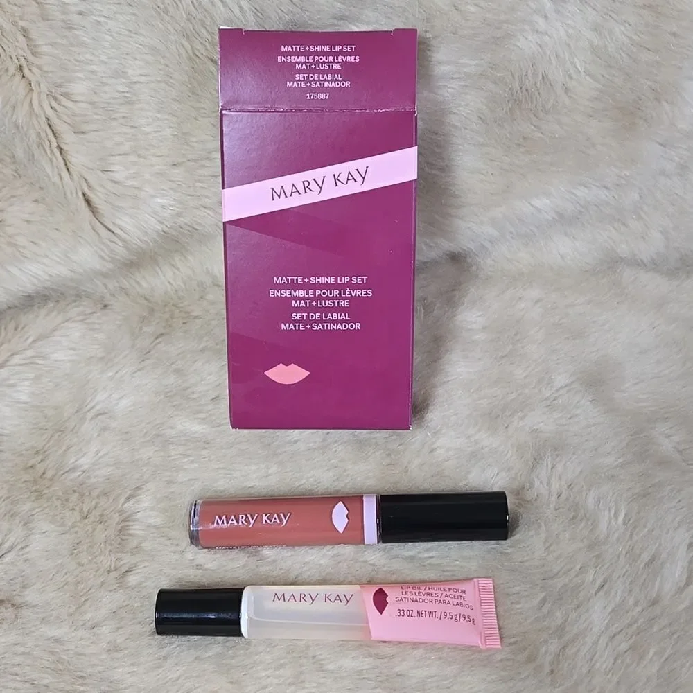 MARY KAY MATTE + SHINE LIP SET IN CINNAMON